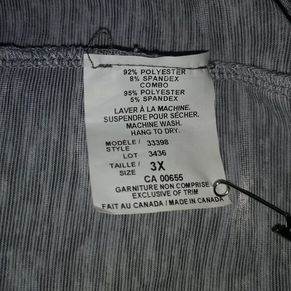 Addition Elle Ladies Short Sleeves Fooler Top/Tunic - Picture 5 of 6